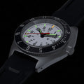 SSNAV No Date Arctic Edition 41mm - Arctic on Rubber Strap