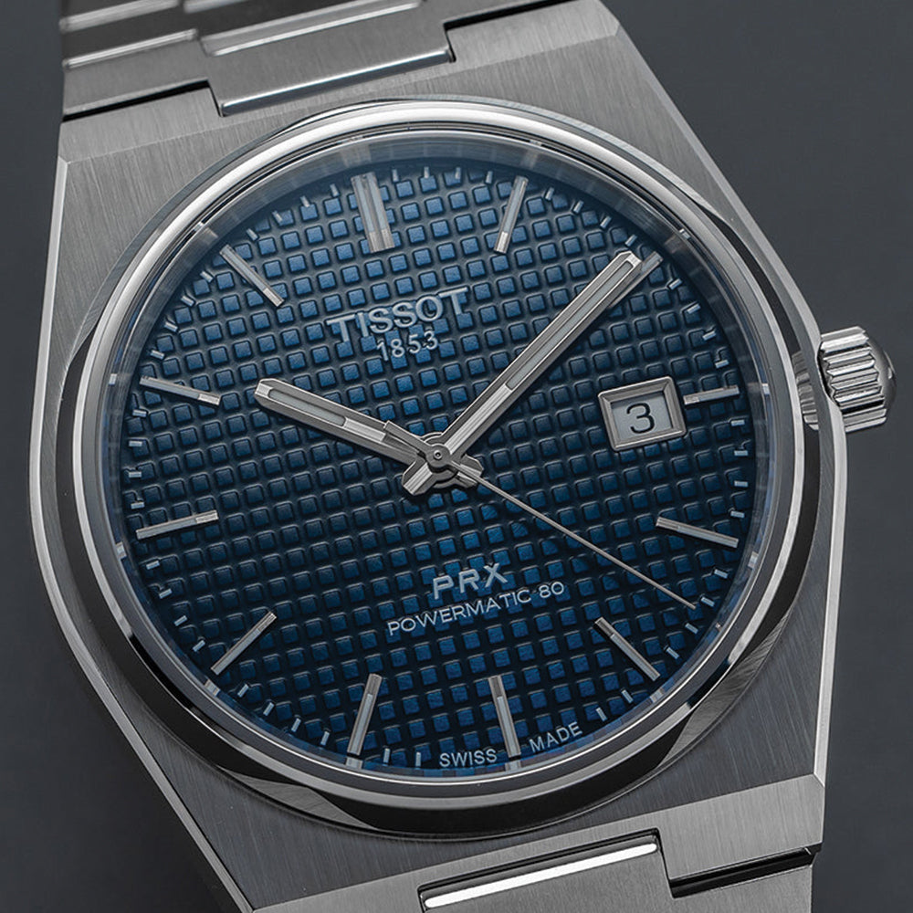 PRX Automatic Powermatic 80 40mm - Blue on Bracelet