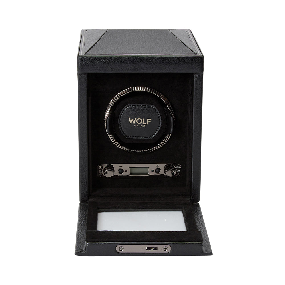 British Racing Single Watch Winder - Black