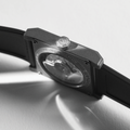 Rivanera Piccolo Musou 33mm - Black on Rubber Strap w/ Additional Strap