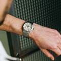 HDB002 5 Sports Field GMT 39.4mm - Beige on Bracelet