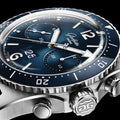 SeaQ Chronograph 43.2mm - Blue on Bracelet