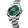 Conquest Quartz 34mm - Green on Bracelet