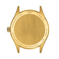 Classic Dream Yellow Gold PVD 40mm - Ivory Gold on Leather Strap