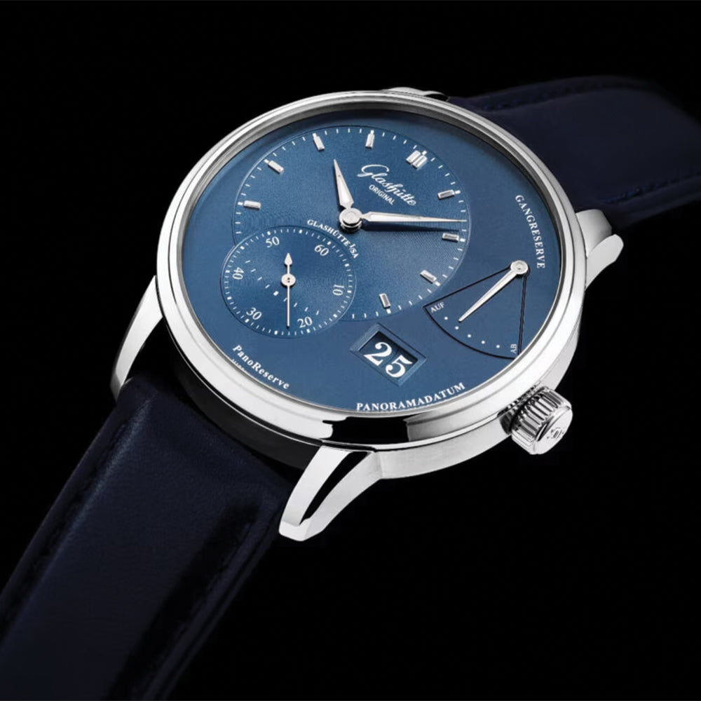 PanoReserve 40mm - Galvanized Blue on Strap