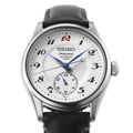 HCC005 Presage Classic 39.6mm - White on Leather Strap