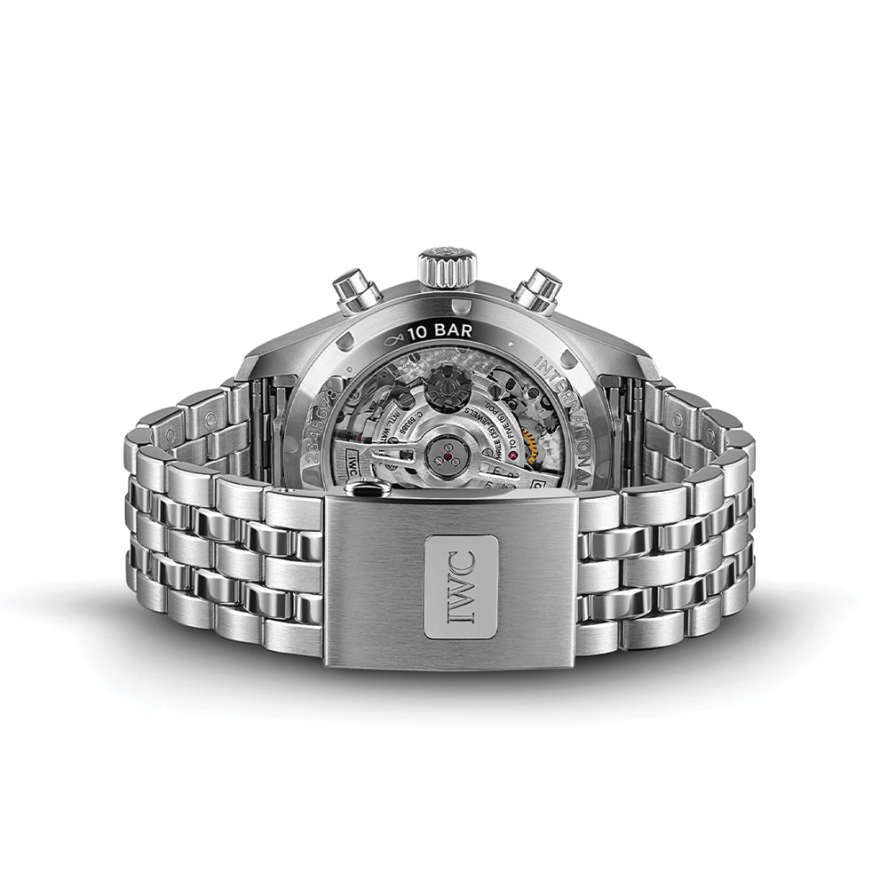 Pilot's Watch Chronograph 41mm - Green on Bracelet