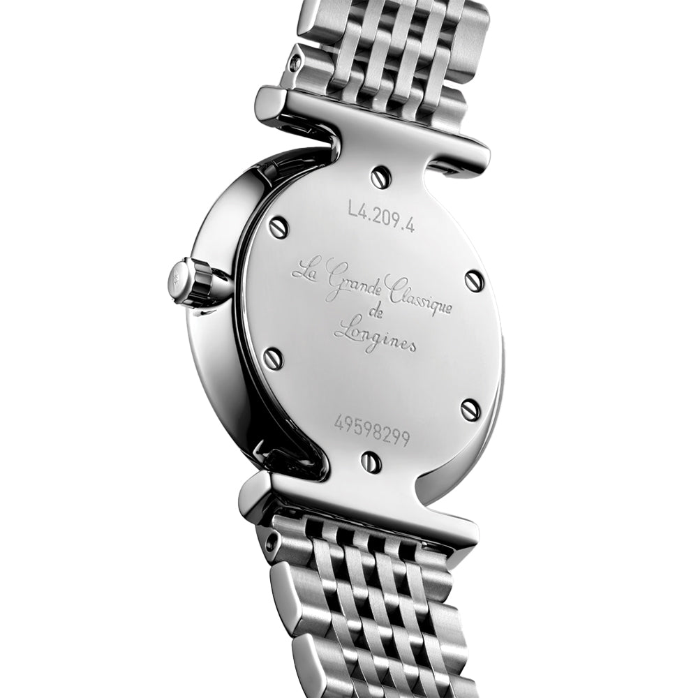 La Grande Classique De Longines 24mm - White on Bracelet