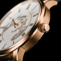 Senator Meissen Limited Edition Red Gold 40mm - White on Leather Strap