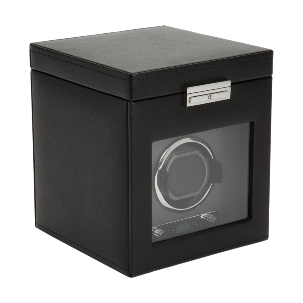 Viceroy Single Watch Winder with Storage - Black