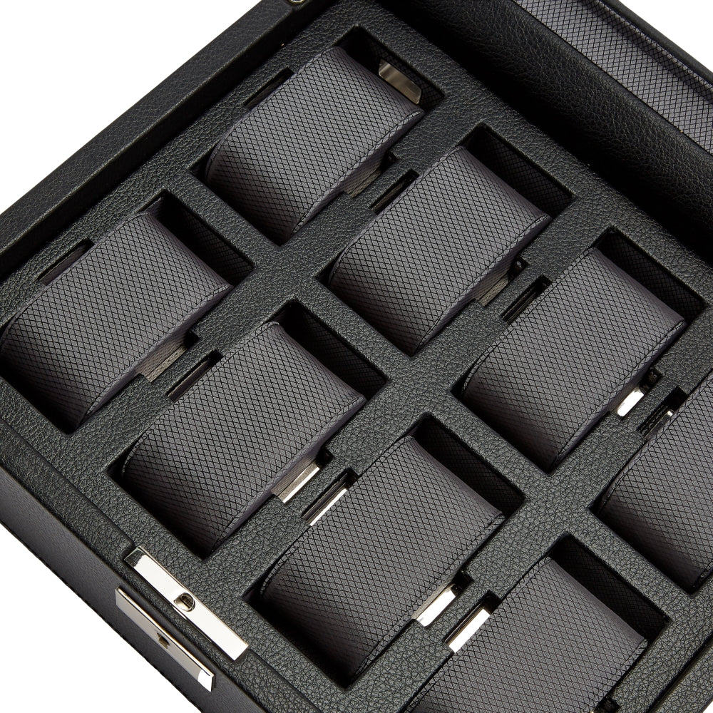 Viceroy 8 Piece Watch Box - Black