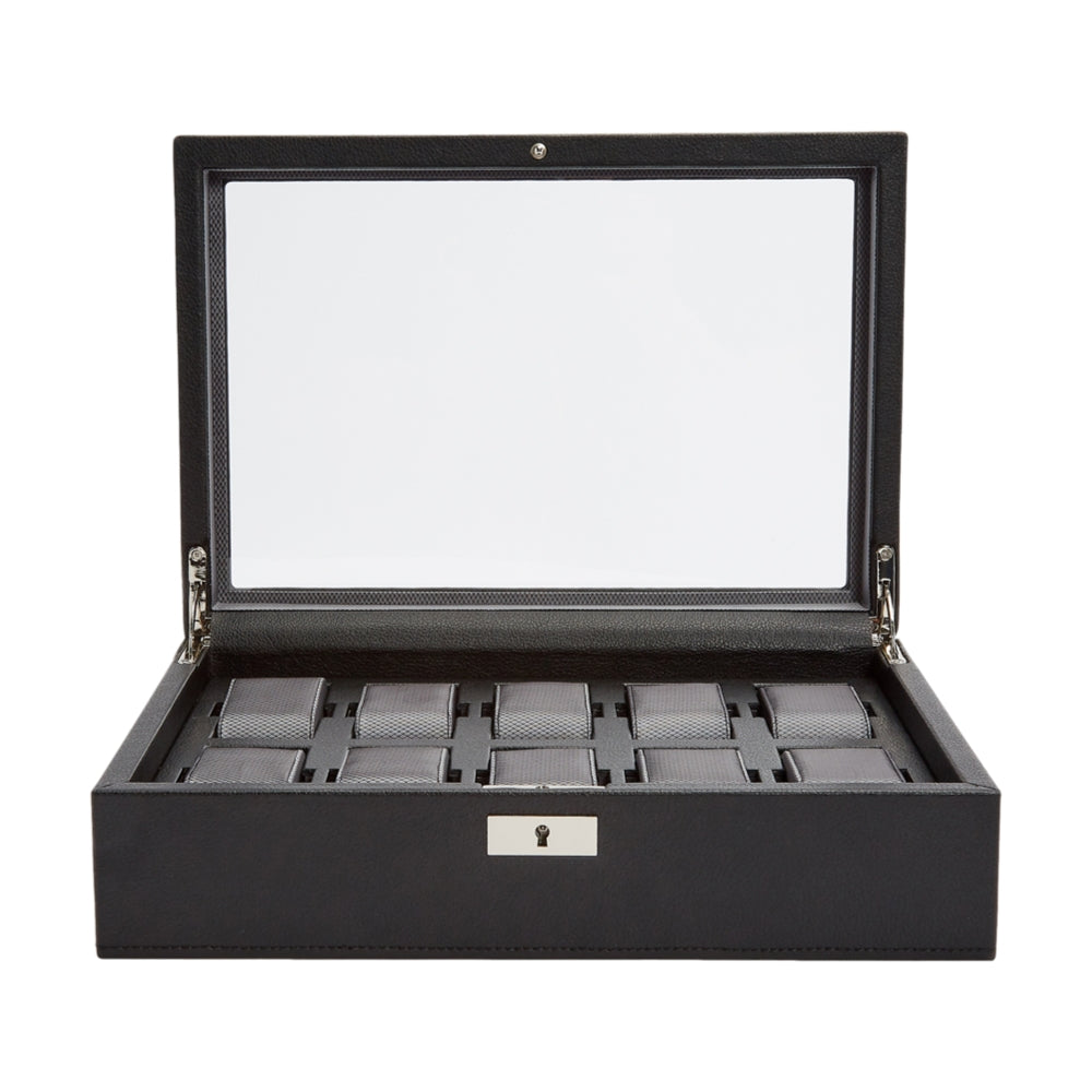 Viceroy 10 Piece Watch Box - Black