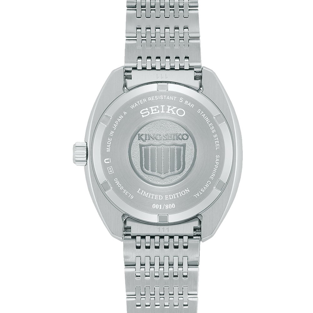 SJE121 King Seiko KS1969 145th Anniversary Limited Edition 39.4mm - Grey on Bracelet