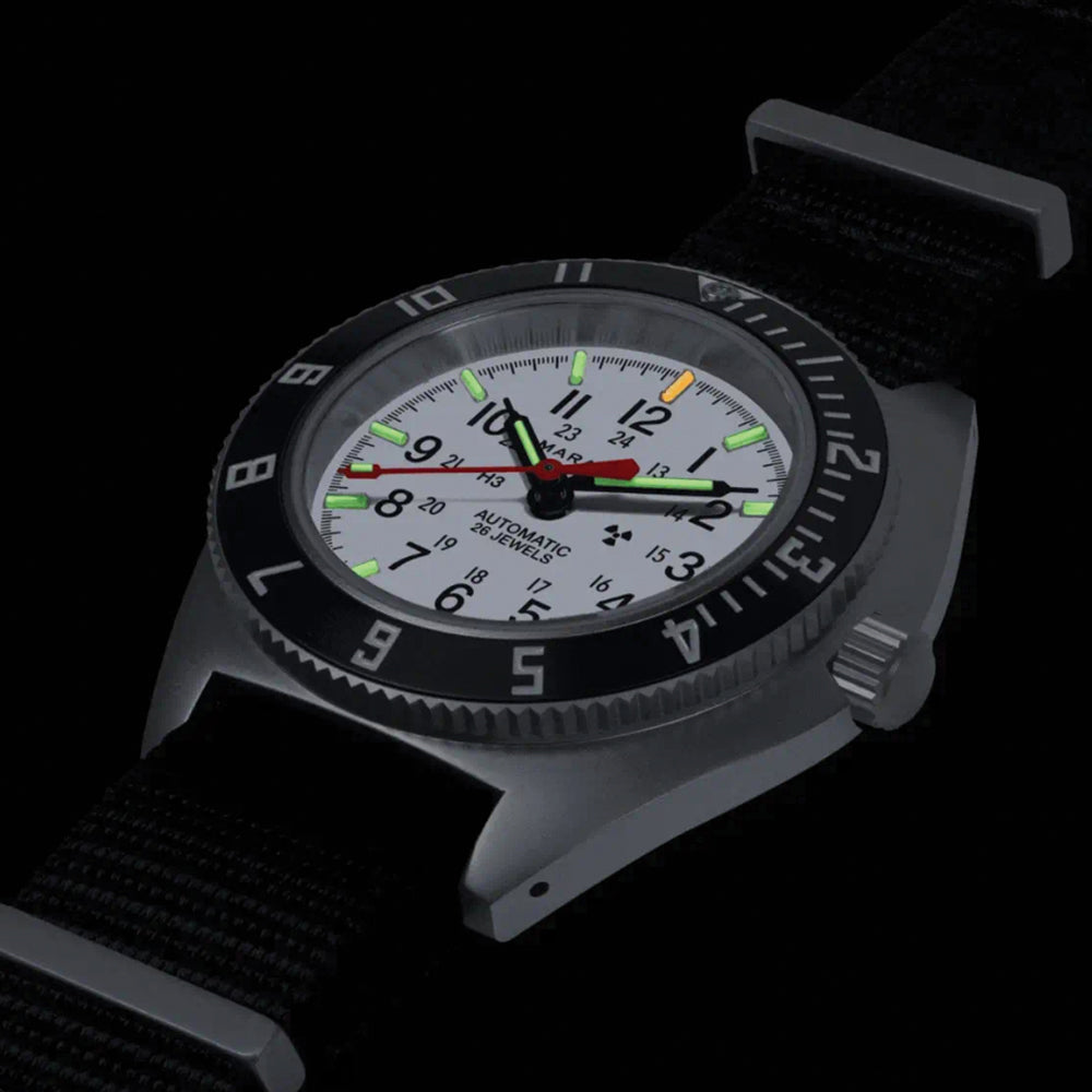 SSNAV-D Arctic Edition 41mm - Arctic on Nylon Defense Standard Strap