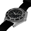 SSNAV No Date 41mm - Black on Ballistic Nylon Strap