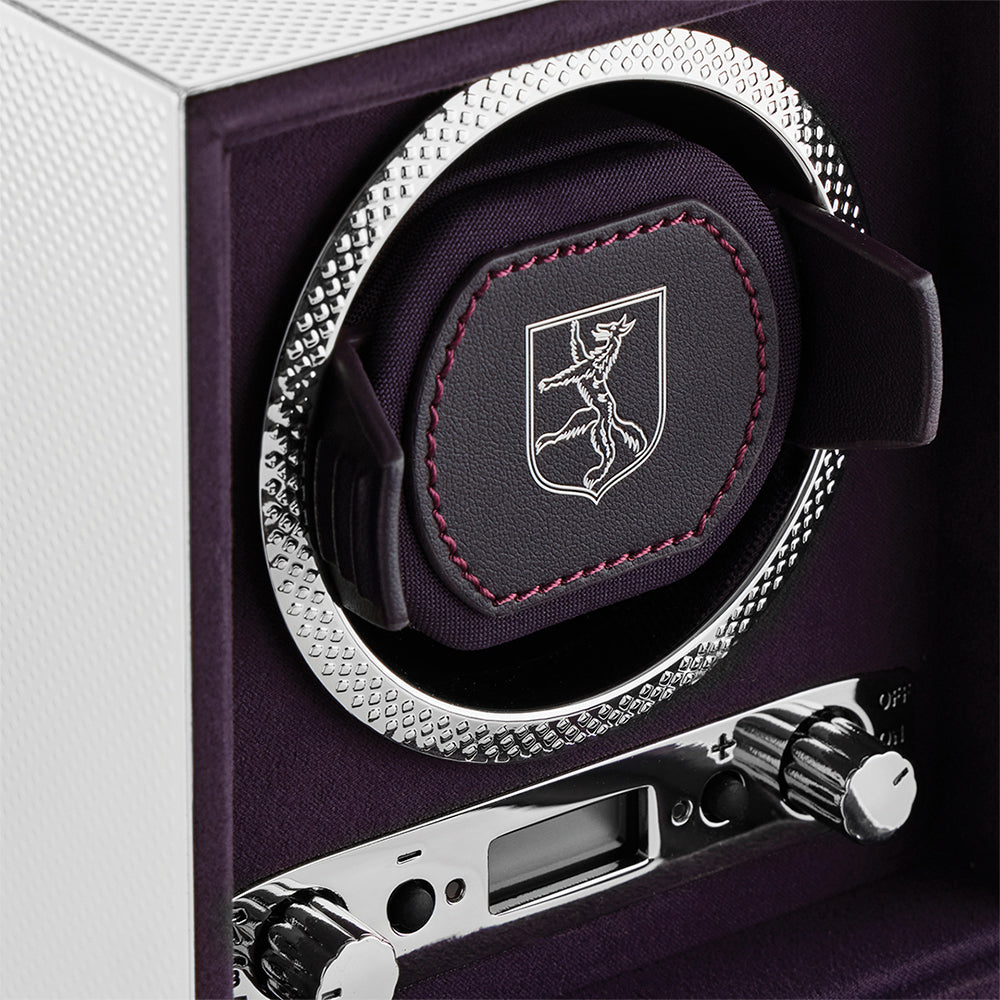 Single Watch Winder - Silver