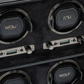 British Racing 6 Piece Watch Winder - Black