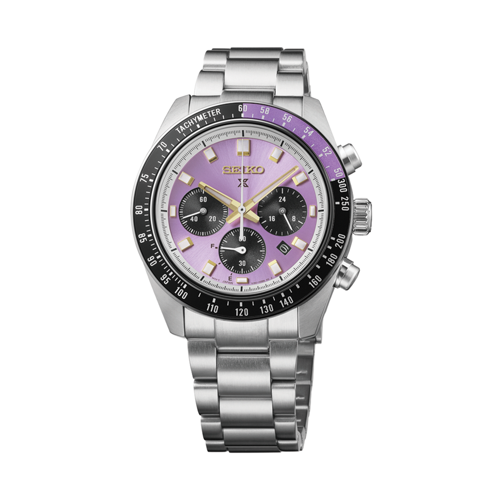 HBJ005 Prospex Speedtimer 145th Anniversary Limited Edition 41.4mm - Purple on Bracelet