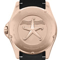 Ocean Star Captain Two-Tone 42.5mm - Black on Rubber Strap