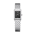 Hampton 10862 Quartz 28mm - Black, Diamond-Set on Bracelet