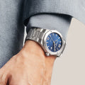 Riviera 10620 Automatic Date 42mm - Blue on Bracelet