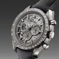 Speedmaster Grey Side of the Moon Grey Ceramic 44.25mm - Grey on Fabric Strap