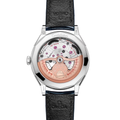 Constellation Observatory Canopus Gold™ 39.4mm - Silver on Leather Strap