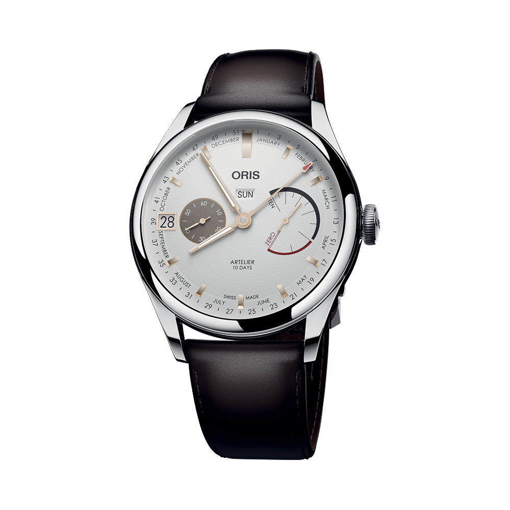 Artelier Calibre 113 43mm - White on Leather Strap