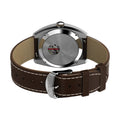 Marlin® Sub-Dial Automatic 39mm - Silver on Leather Strap