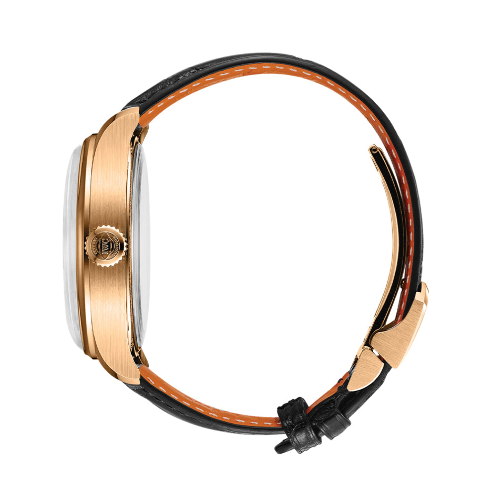 Portugieser Perpetual Calendar 18K Armor Gold® Case 44mm - Black on Leather Strap