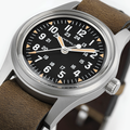 Khaki Field Mechanical America 250th Anniversary US Limited Edition 36mm - Black on Fabric Strap w/ Additional Leather Strap