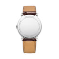 Classima 10415 Quartz 42mm - Silver on Leather Strap