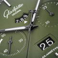Seventies Chronograph 40mm - Matte Lacquered Green on Bracelet