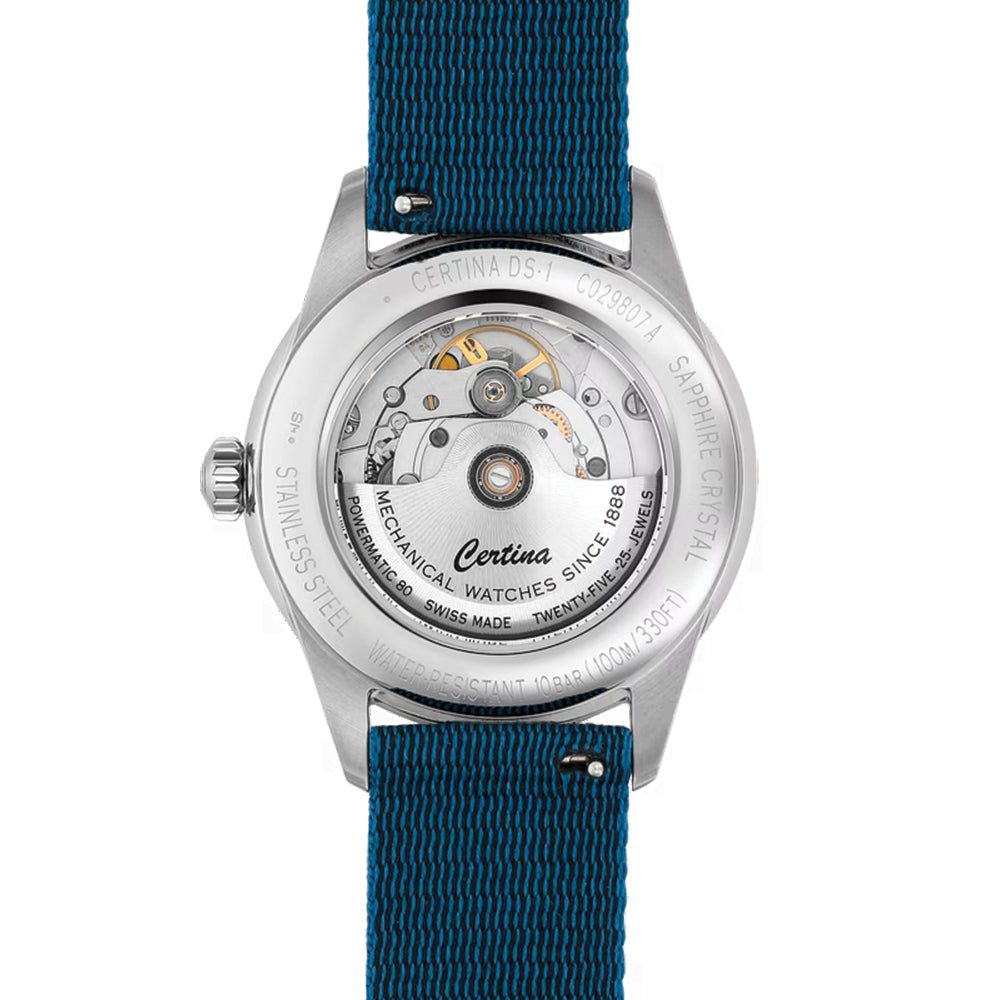 DS-1 40mm - Blue on Strap