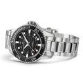 Khaki Navy Scuba Auto 40mm - Black on Bracelet