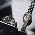 HDB002 5 Sports Field GMT 39.4mm - Beige on Bracelet