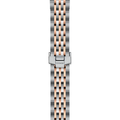 1926 Rose Gold Two-Tone 28mm - White on Bracelet