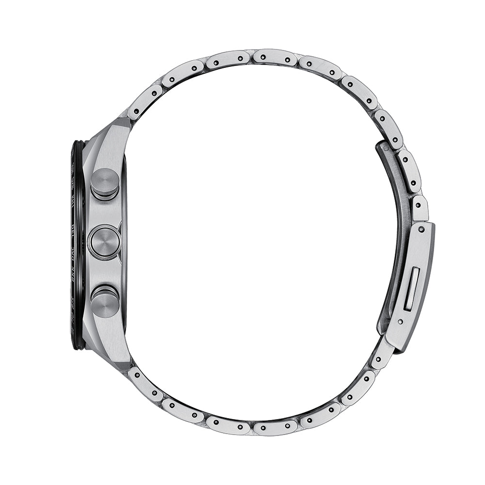 ATTESA Platinum Shine Atomic Timekeeping Super Titanium™ Limited Edition 42mm - Silver on Bracelet