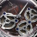 Spaceview Evolution 43.5mm - Brown on Leather Strap
