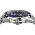 Jazzmaster Open Heart Auto 42mm - Blue on Bracelet