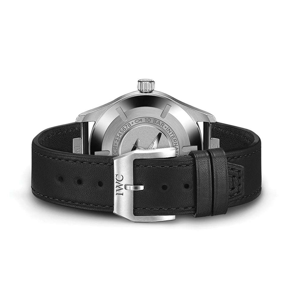 Pilot's Watch Automatic Mark XX 40mm - Silver-Plated on Leather Strap