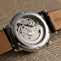 OLD SMITH 35mm - White on Leather Strap