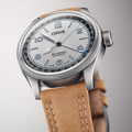 Big Crown Pointer Date Lou Gehrig Limited Edition 40mm - Silver on Leather Strap w/ Additional Fabric Strap