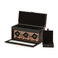 Axis Triple Watch Winder With Storage - Copper