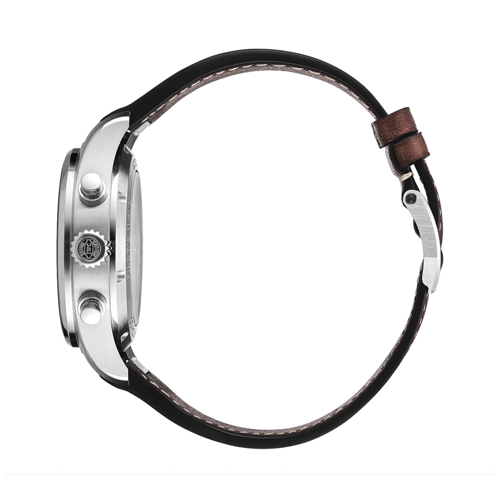 Pilot's Watch Chronograph 41mm - Green on Leather Strap