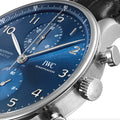 Portugieser Chronograph 41mm - Blue on Leather Strap