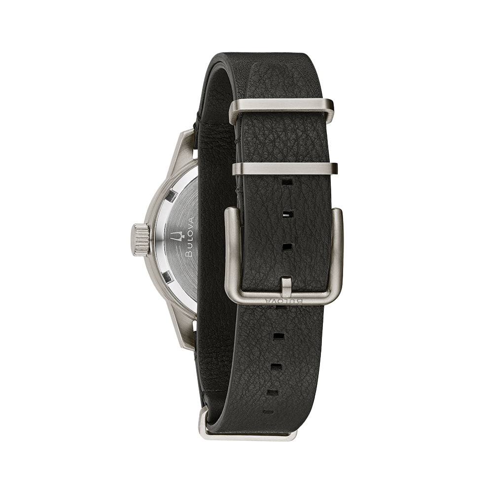 Hack Watch 38mm - Ivory on Leather Strap