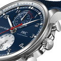 Portugieser Yacht Club Chronograph Edition “Orlebar Brown” 44.6mm - Blue on Rubber Strap