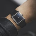 Rivanera Piccolo Musou 33mm - Black on Rubber Strap w/ Additional Strap