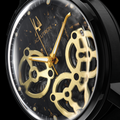 Spaceview Evolution 43.5mm - Black on Leather Strap